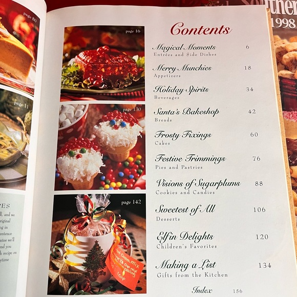 Christmas with Southern Living 1994, 1996, 1997, and 1998 cookbooks - Picture 7 of 8